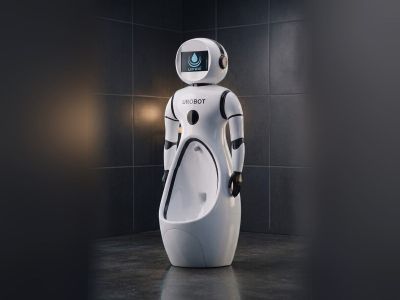 UROBOT® 尿檢機器人｜站立式驗尿小便斗（UROBOT-R003 尿流速版）