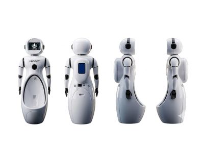 UROBOT-R002 產品四視圖｜正面／背面／左右側